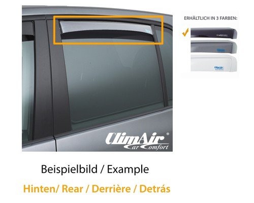Deflettori aria climair neri - deflettori,