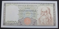 50000 LIRE FDS LEONARDO FDS