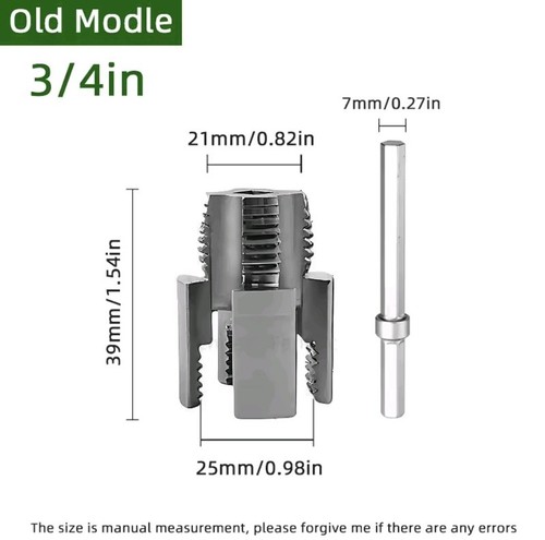 Maschiatore 25mm id 21mm - 1,