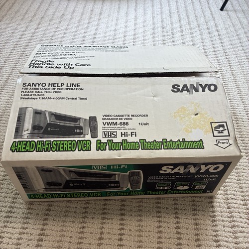 Nuovo sanyo vwm 686 - nuovo, vwm-686
