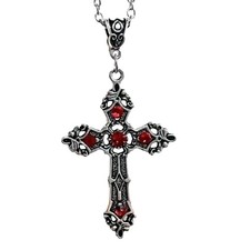 Collana con ciondolo croce - con,