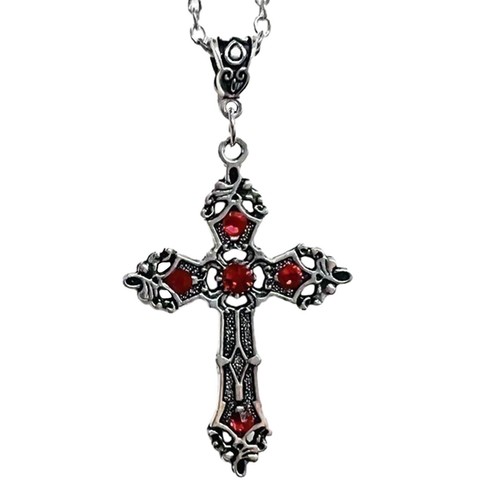 Collana con ciondolo croce - con,