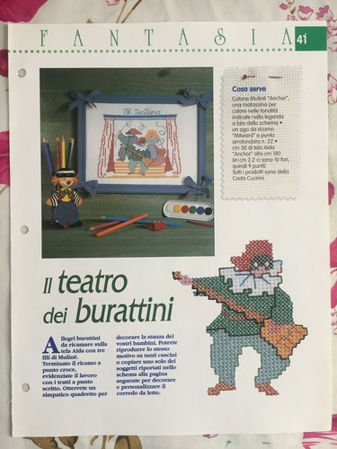 Schema punto croce - , ricamo