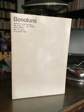BONALUMI - GALLERIA D'ARTE VINCIANA MILANO - BROCHURE INVITO MOSTRA 1977