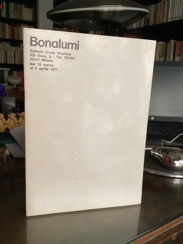 Bonalumi galleria d arte - bonalumi,