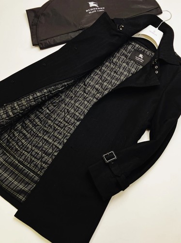 Men coat burberry black label - coat,,