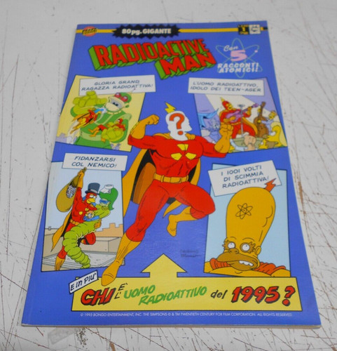 Simpsons comics uomo - comics, l'uomo