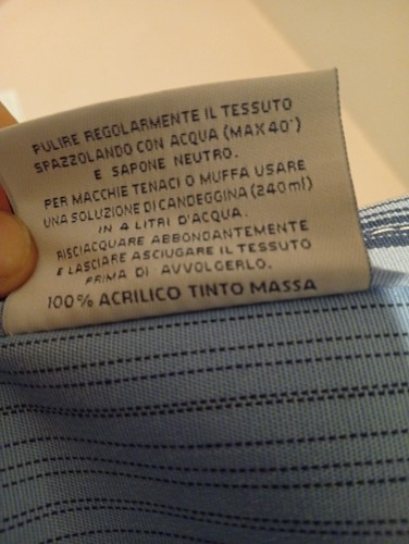 Stoffa per tenda sole di - per,
