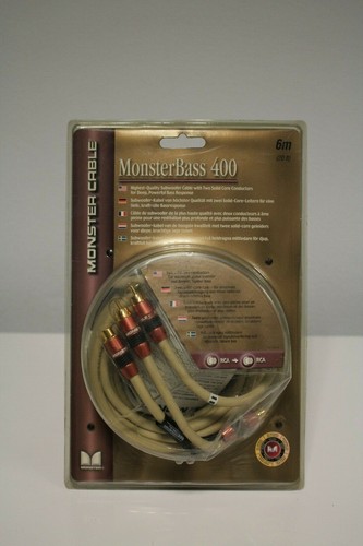 Monster cable bass 400 rca - monster,