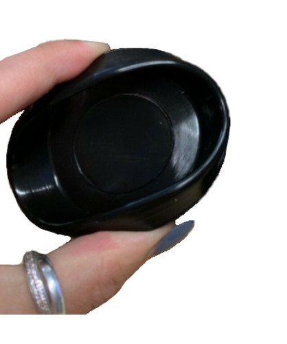 Grandi coppe gomma nera ricino - grandi,