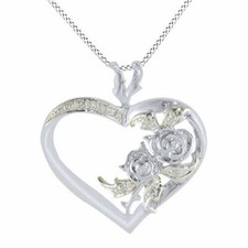 Collana con ciondolo cuore