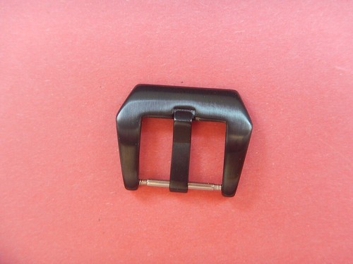 Boucle noire mat buckle - 18, mm