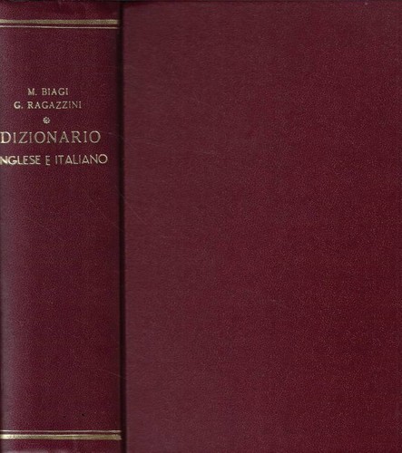 Dizionario inglese italiano - inglese, e