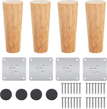 4 Pezzi Gambe per Mobili in