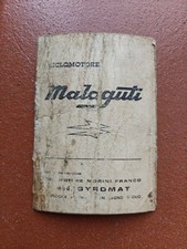 Libretto uso e manutenzione ciclomotore Malaguti Morini Franco Gyromat 50 cc Gam