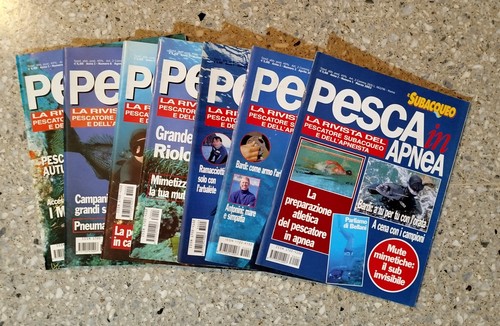 Riviste pesca apnea primo - riviste,
