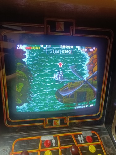 Ikari warriors pcb - warriors, jamma