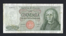 REPUBBLICA ITALIANA 5000 LIRE