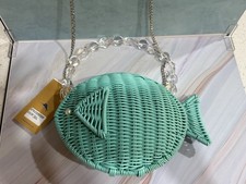 Borsa Tommy Bahama Teal Fish a