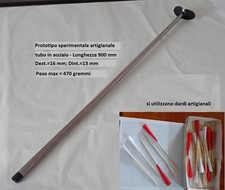 Cerbottana artigianale acciaio