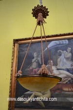 Antico lampadario stile Art