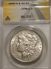 1896 O Morgan dollaro