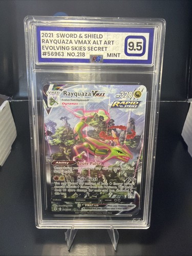Psa 10 rayquaza - 9.5,
