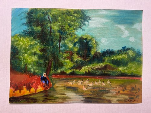 Camille pissarro disegno - disegno, su