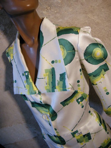 Vintage chic top vestito anni - top,