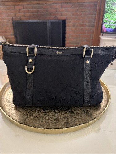 Borsa gucci pelle nera - borsa,