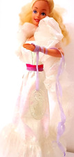 BARBIE CRYSTAL 1983 mattel splendida bambola con outfit + ciondolo