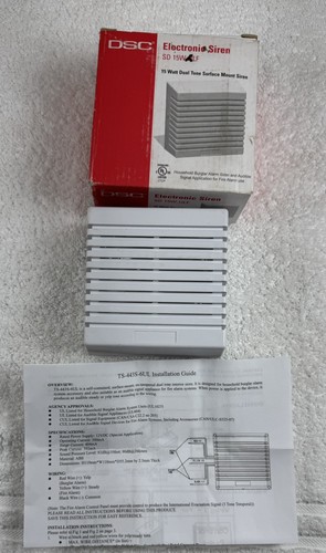 Dsc sirena elettronica - sirena, sd