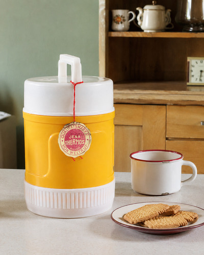 Rarissimo thermos giallo jena - thermos,