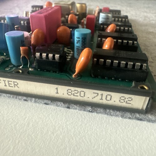 Scheda repro studer a810 - repro, a812