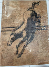 LITOGRAFIA FRANCESCO MESSINA CAVALLO SUGHERO TIRATURA LIMITATA PROVA D'ARTISTA