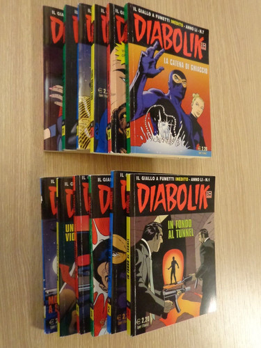 Diabolik inedito annata - inedito,