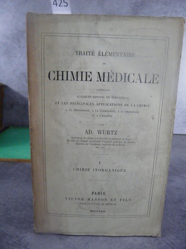 Wurtz traité chimie médicale - wurtz,