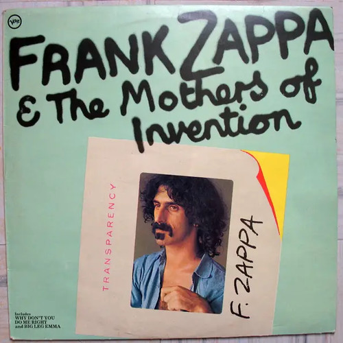 Frank zappa the mothers - lp, &