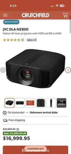 Jvc dla nz800 laser home - dla-nz800,