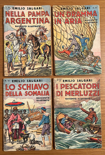 Emilio salgari sonzogno - salgari, ed.sonzogno
