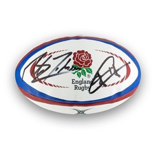 Pallone da rugby autografato