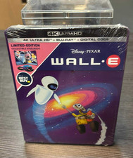 Wall-E 4K Blu-ray Limited Edition Best Buy Steelbook SEALED spin-725