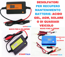 Desolfatore Riattivatore per Batterie al piombo 12V 24V 36V 48V 60V 72 600Ah