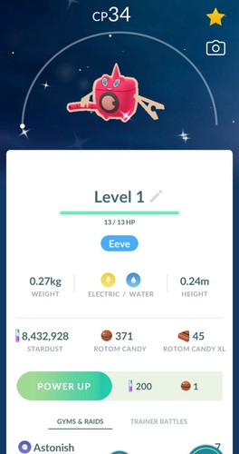 Pokemon livello rotom - pokemon✨livello, 1✨rotom
