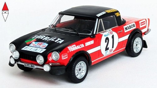 Trofeu fiat 124 sport - 1/43,