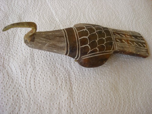 Scultura egizia ibis thoth - ,