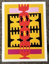 GIUSEPPE CAPOGROSSI -  LITOGRAFIA  cm.77 X 57 COMPOSIZIONE