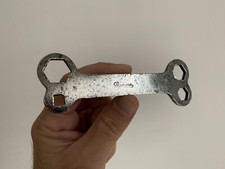 Antico utensile - Chiave per biciclette d'epoca GANNA (multi-misura) - anni '20