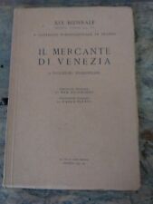 Commerciante Di Venezia X1X Biennale Venezia 1934 buone condizione