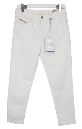 Jeans slim skinny - alta, vita